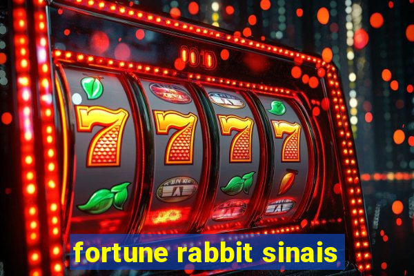 fortune rabbit sinais